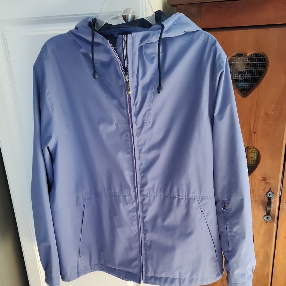 Lavender Hooded Jacket women's medium